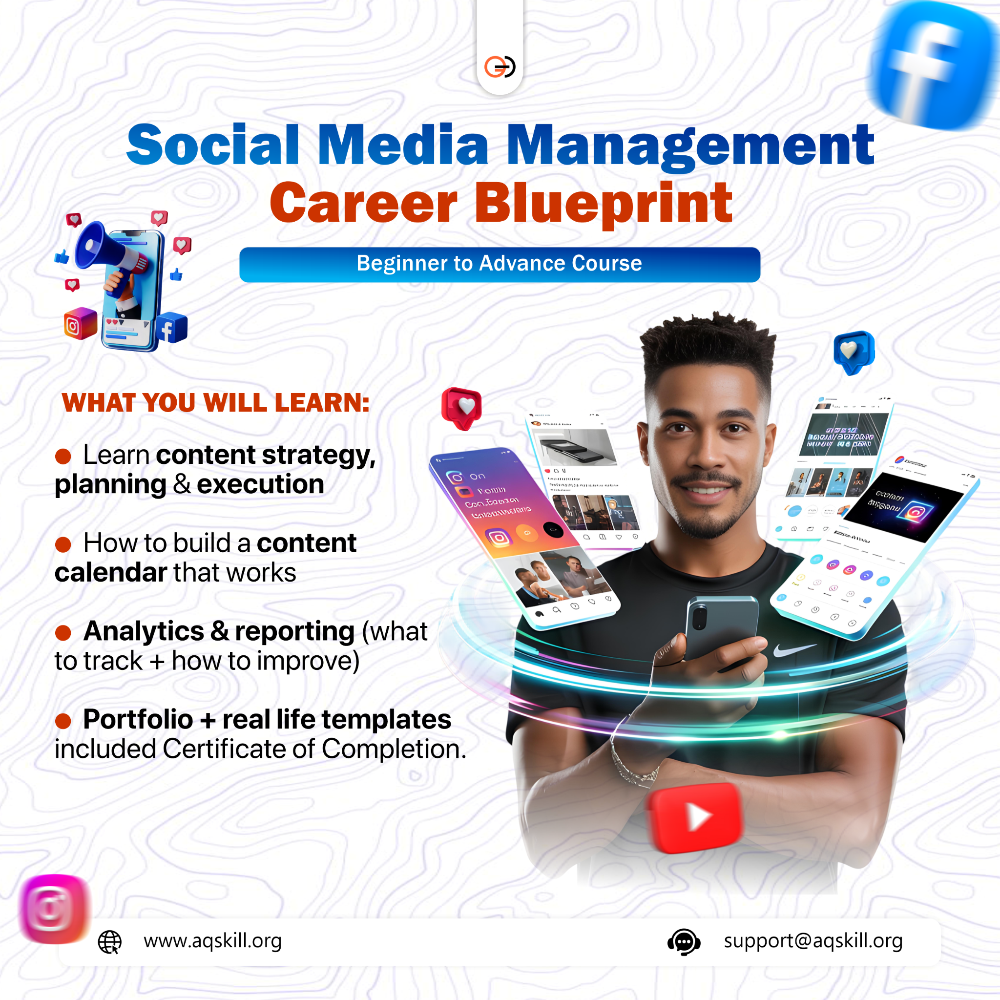 AQskill Facebook ad