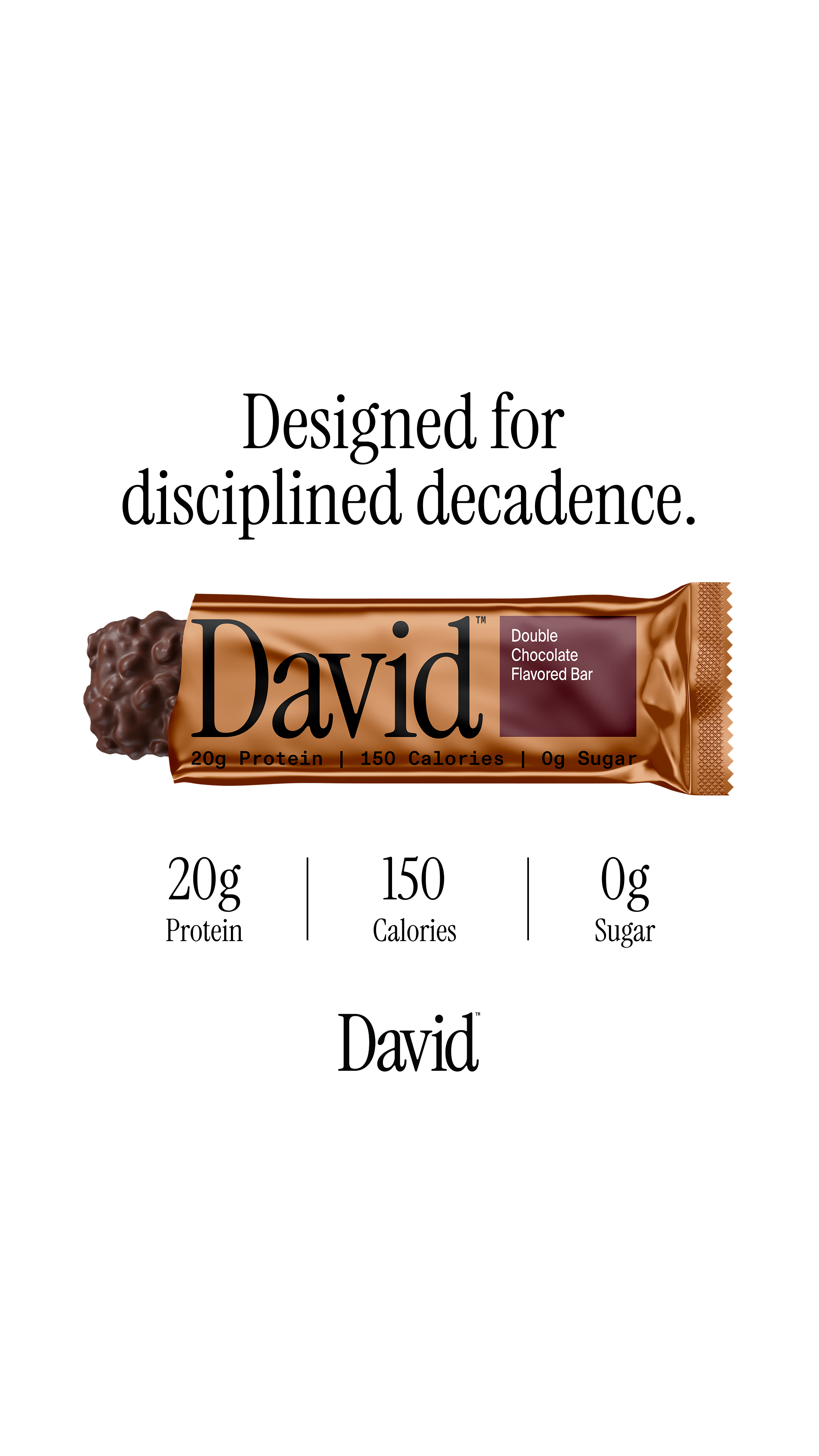 David Protein Facebook ad