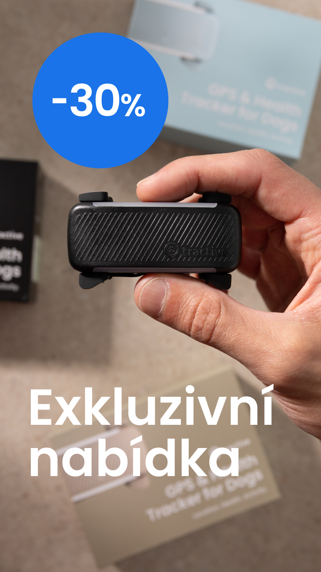 Tractive Facebook ad