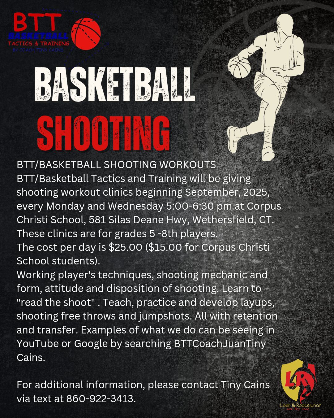 Basketball Tactics and Training Facebook ad: Basketball Shooting Workouts