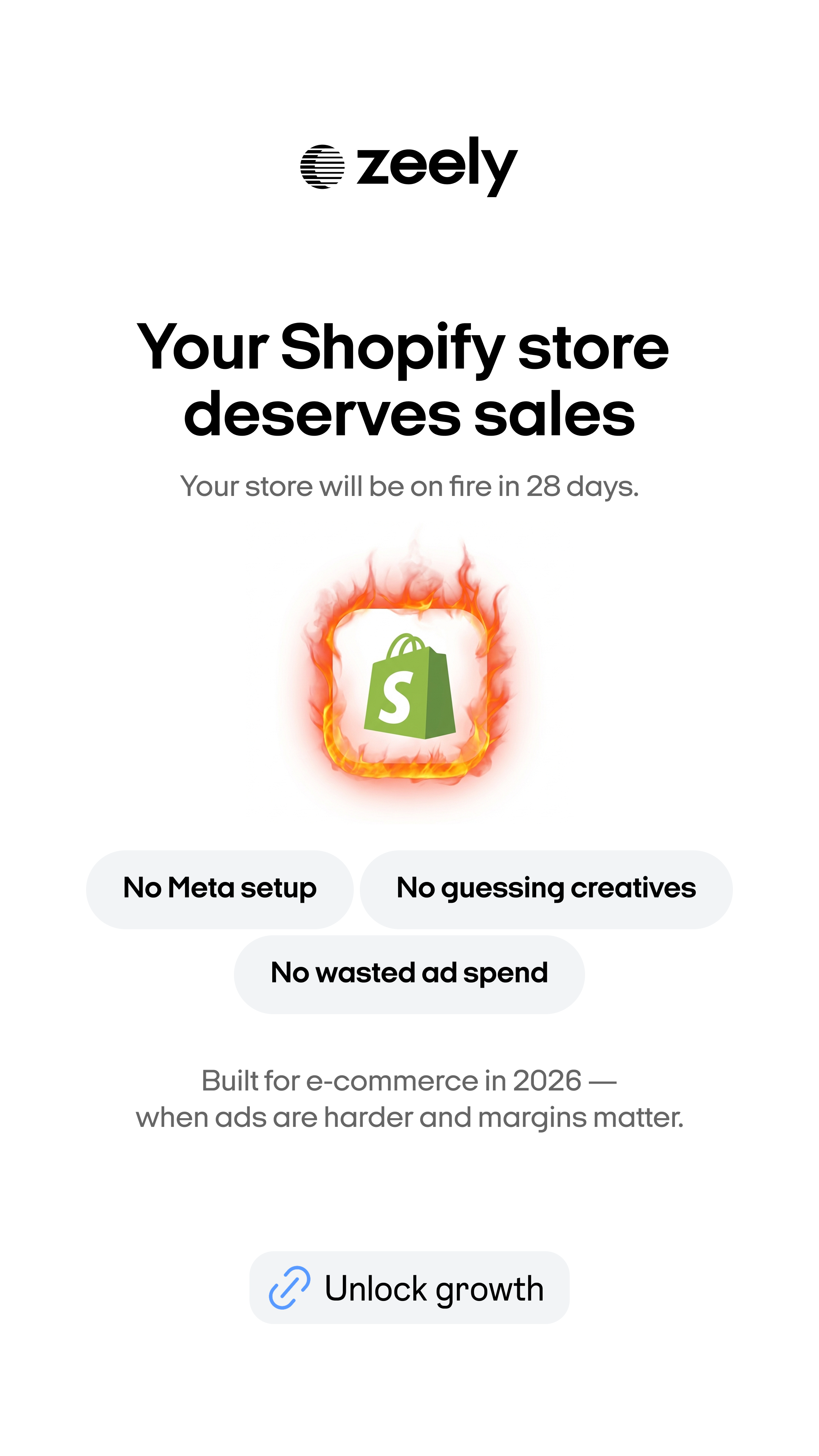 Zeely Facebook ad