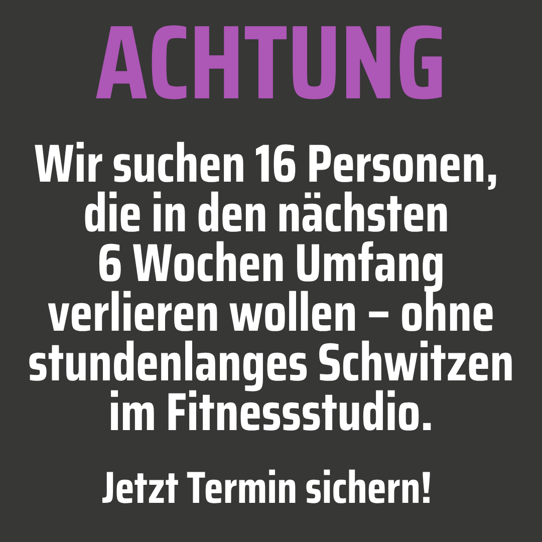 Abnehmen in Hannover Facebook ad: 6 Wochen Figurprogramm