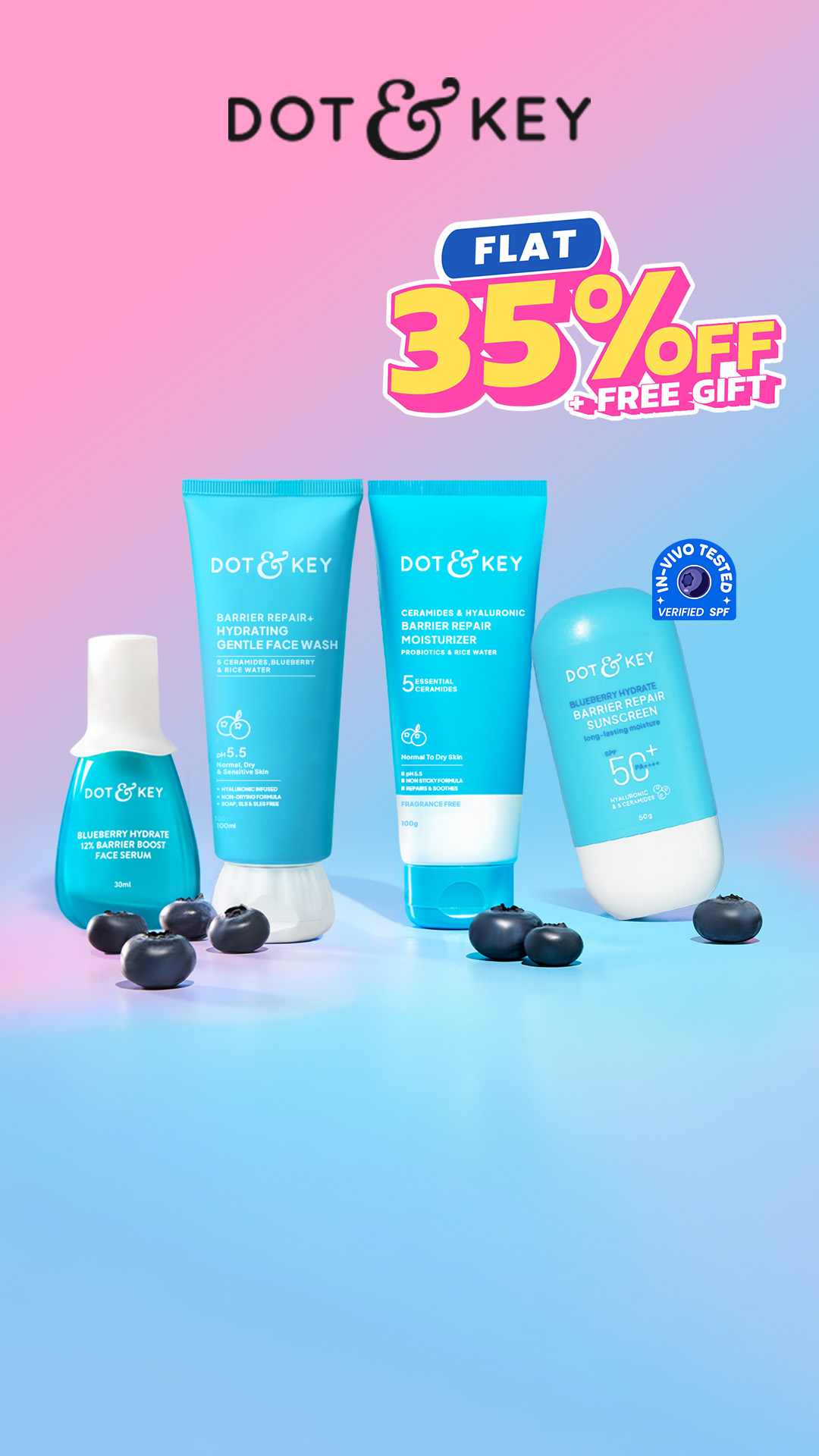 Dot & Key Facebook ad