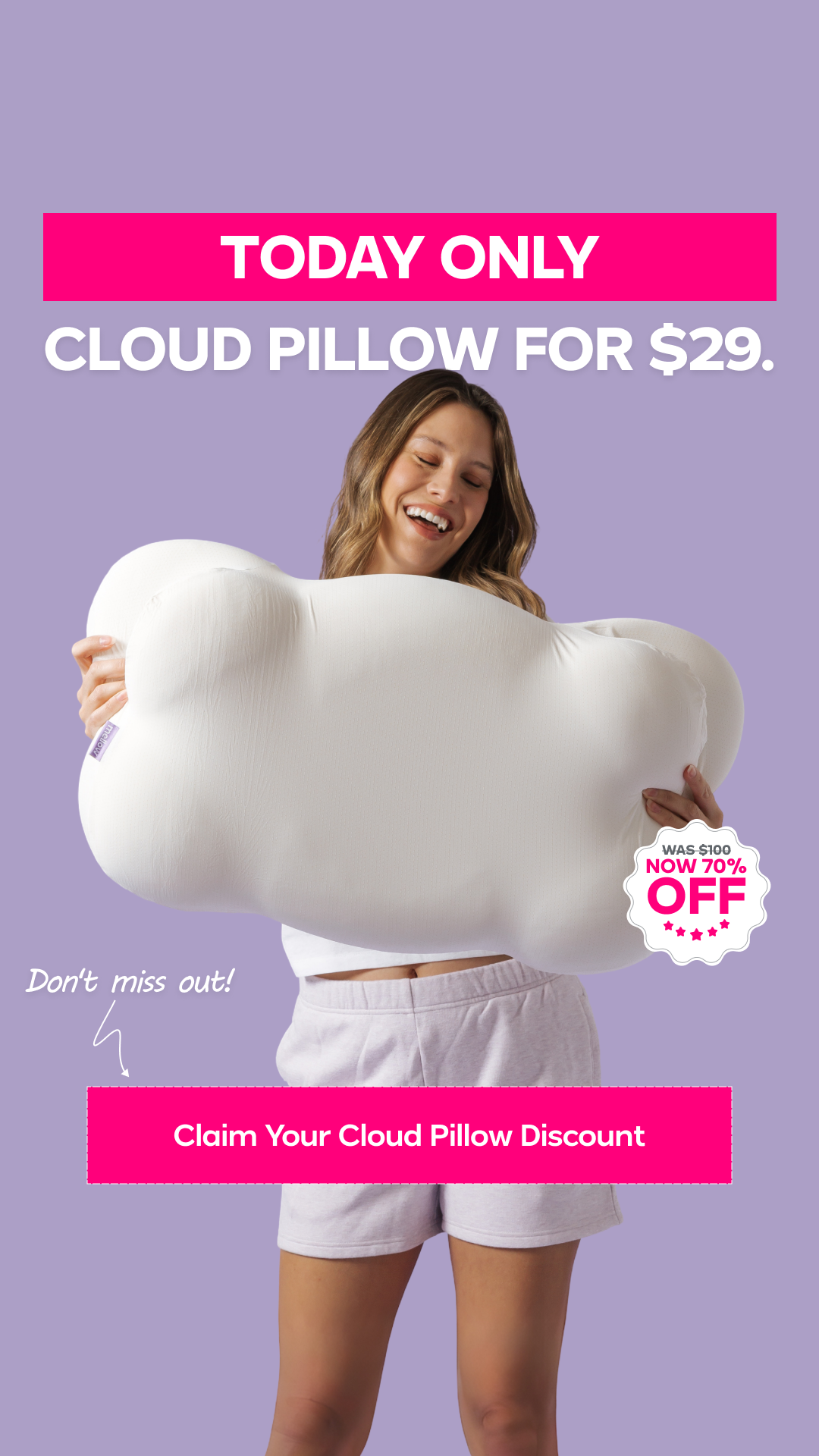 Mellow Sleeping Company Facebook ad