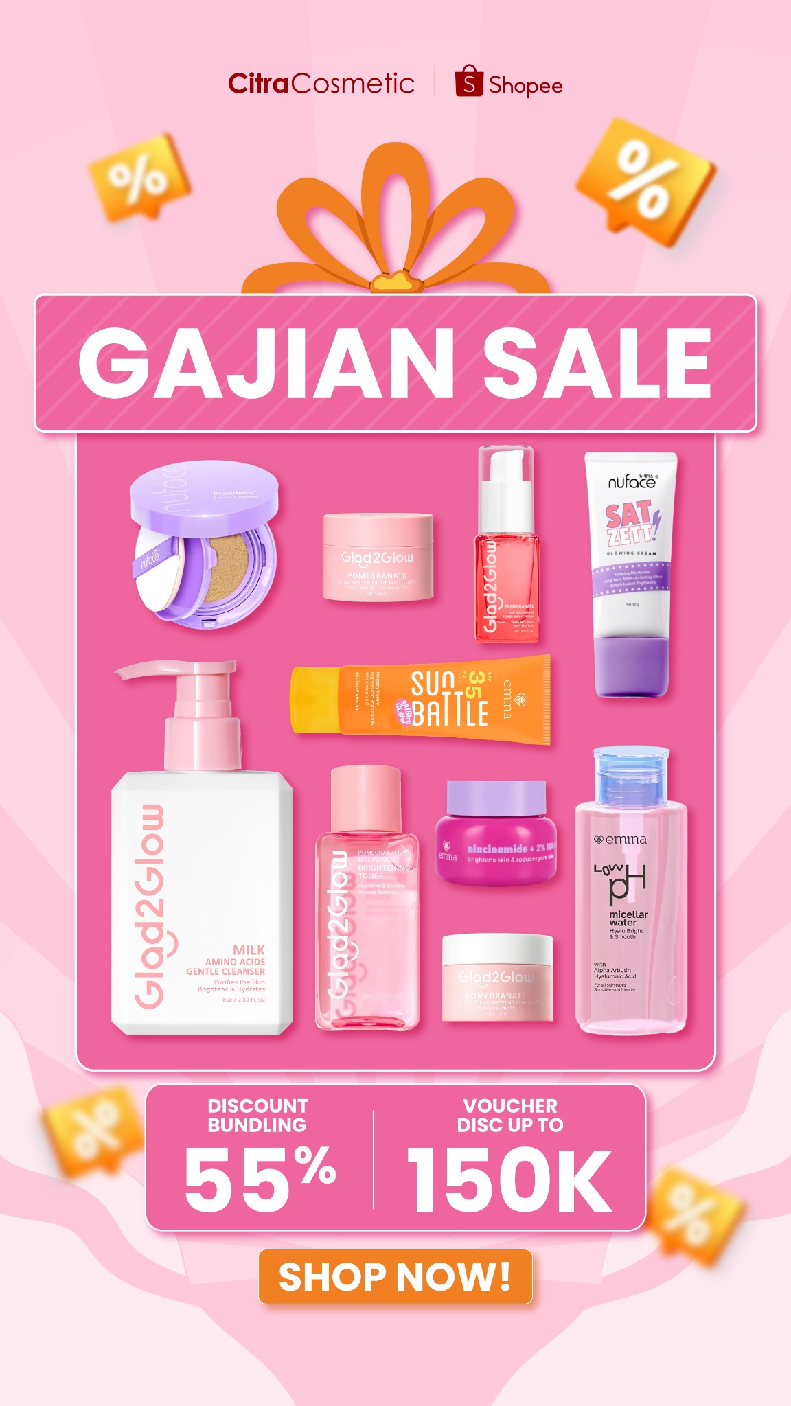 Citra cosmetic Makassar Facebook ad