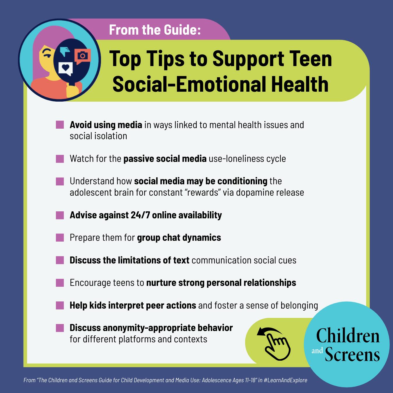 Children and Screens: Institute of Digital Media and Child Development Facebook ad