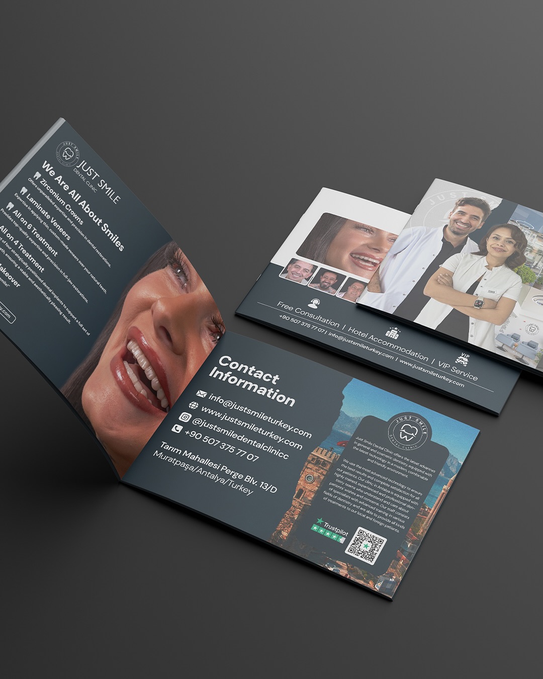 Purp Digital Agency Facebook ad: Just Smile Dental Clinic ile iş birliğimiz, markanın…