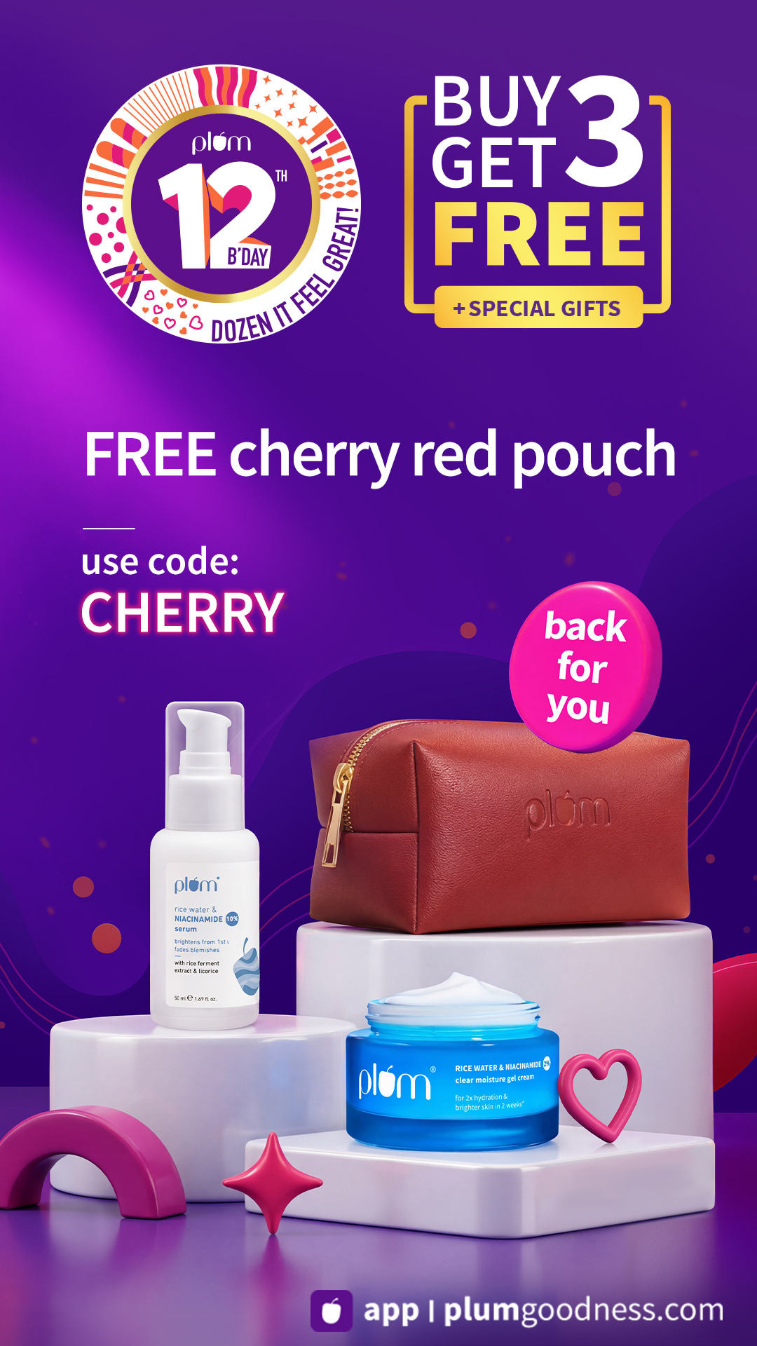 Plum Facebook ad