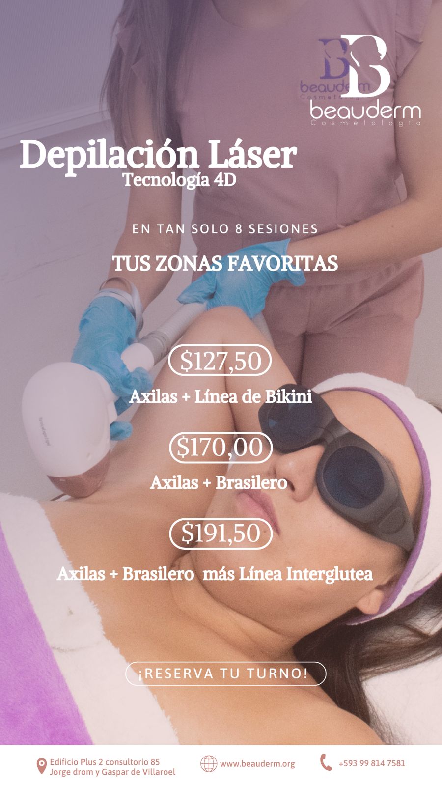 Beauderm Cosmetología  Facebook ad