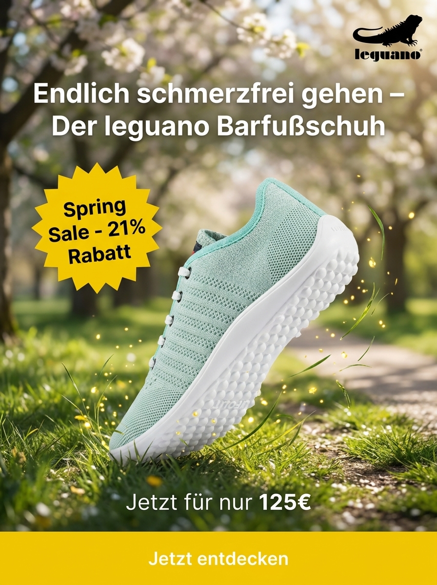 leguano Barfußschuhe Facebook ad
