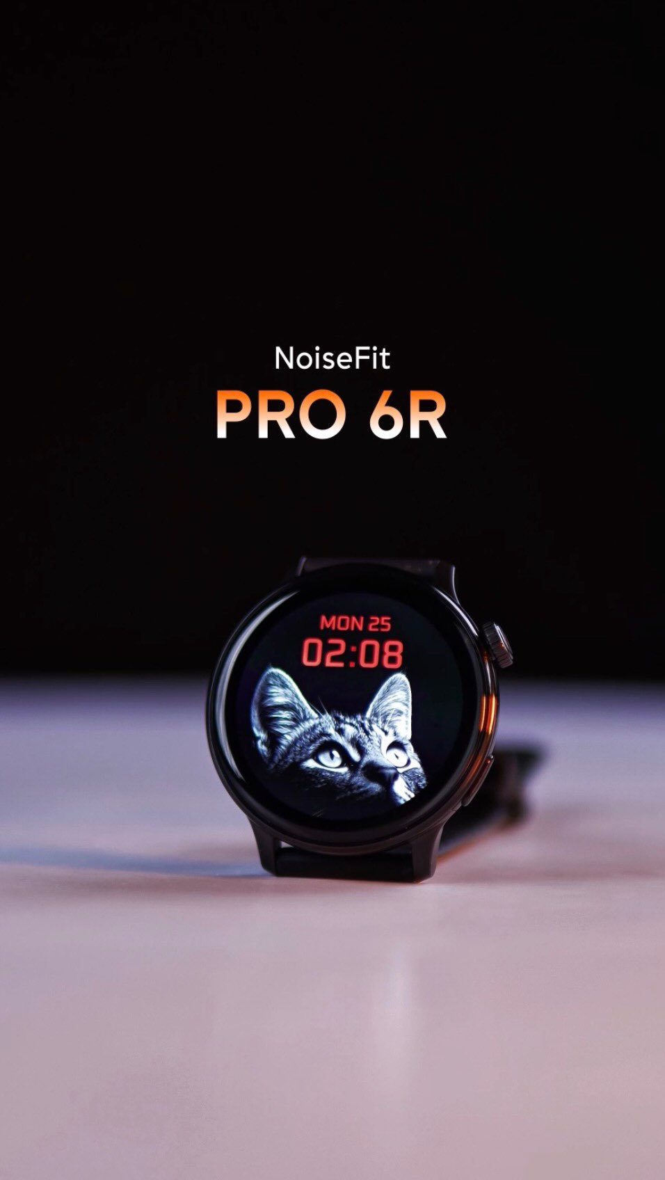 Gonoise Facebook ad: Finally a smartwatch that actually feels SMART