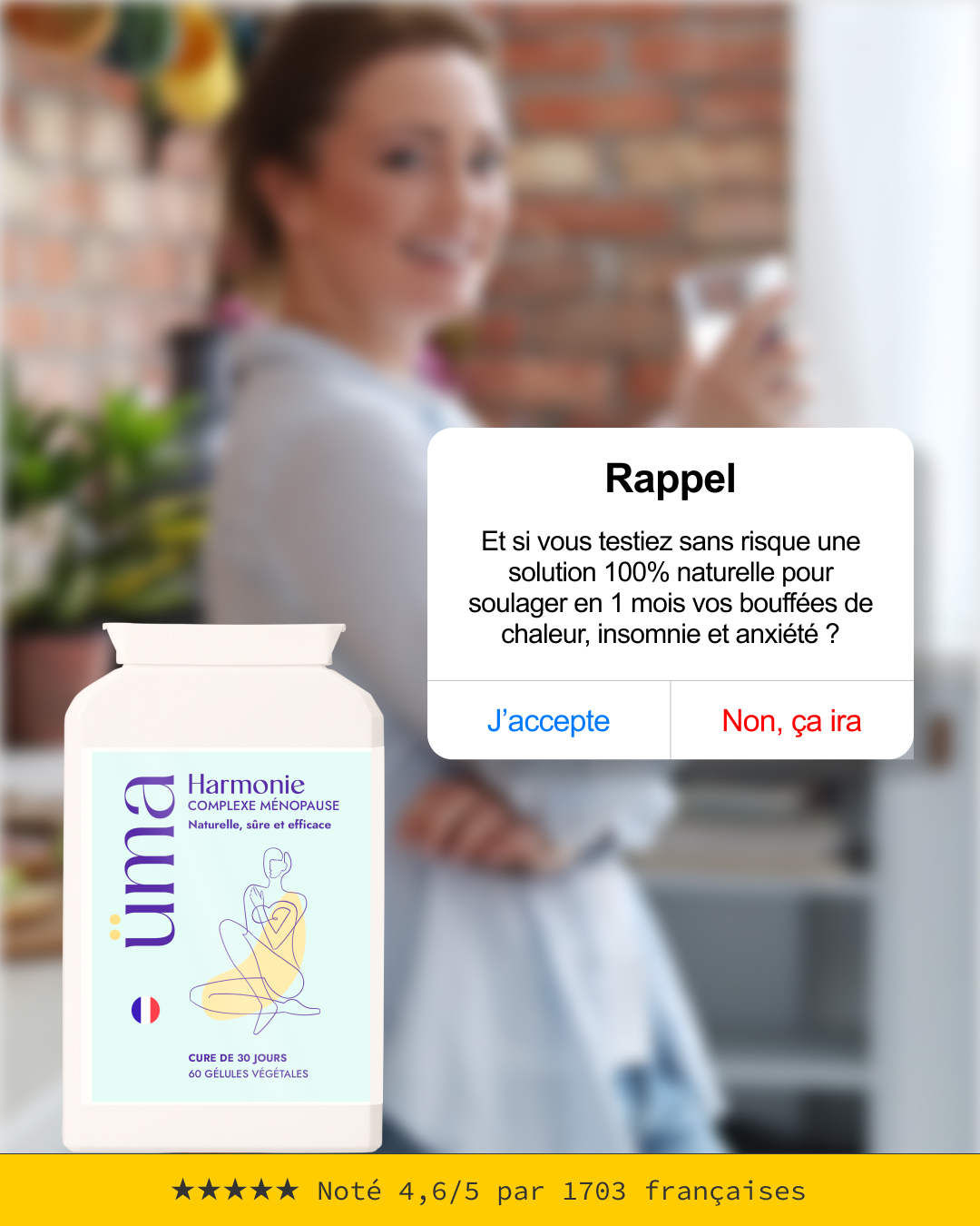 Laboratoires üma Facebook ad