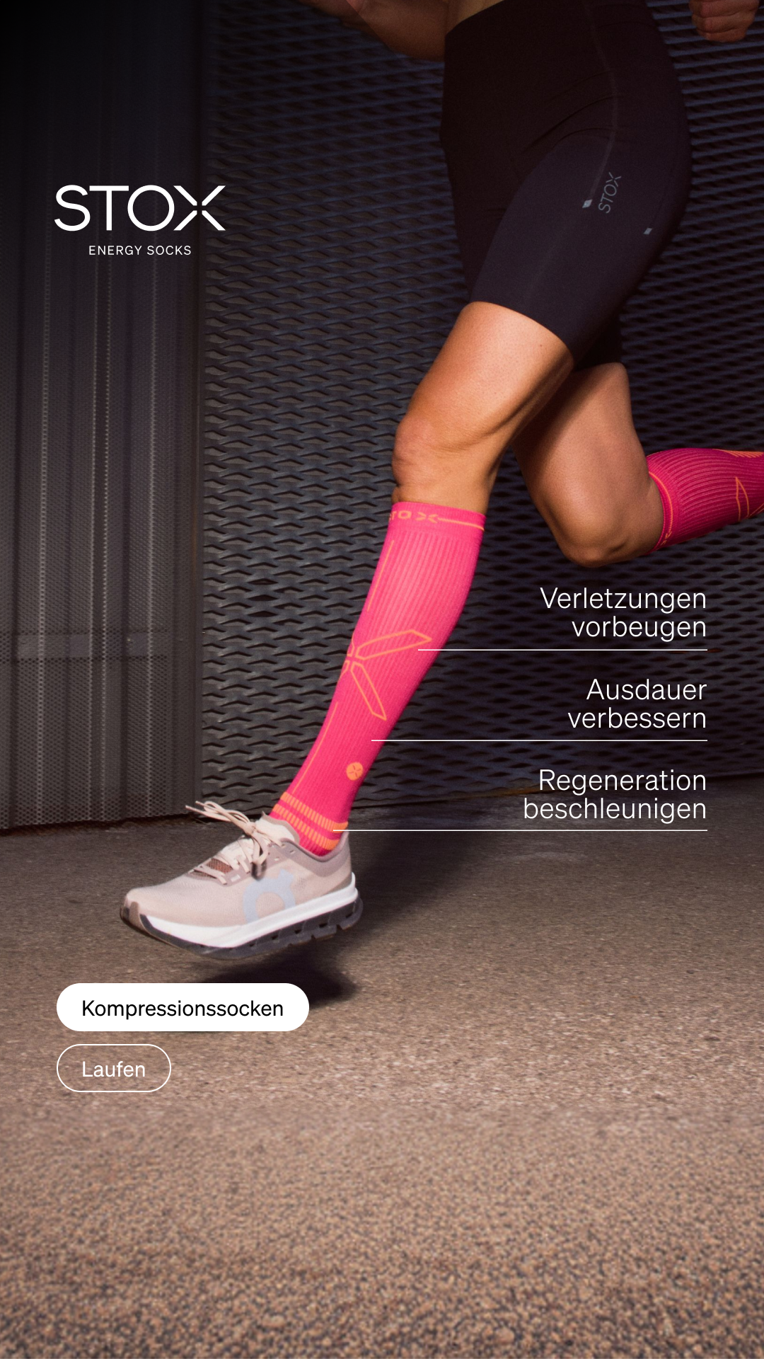 STOX Energy Socks Facebook ad
