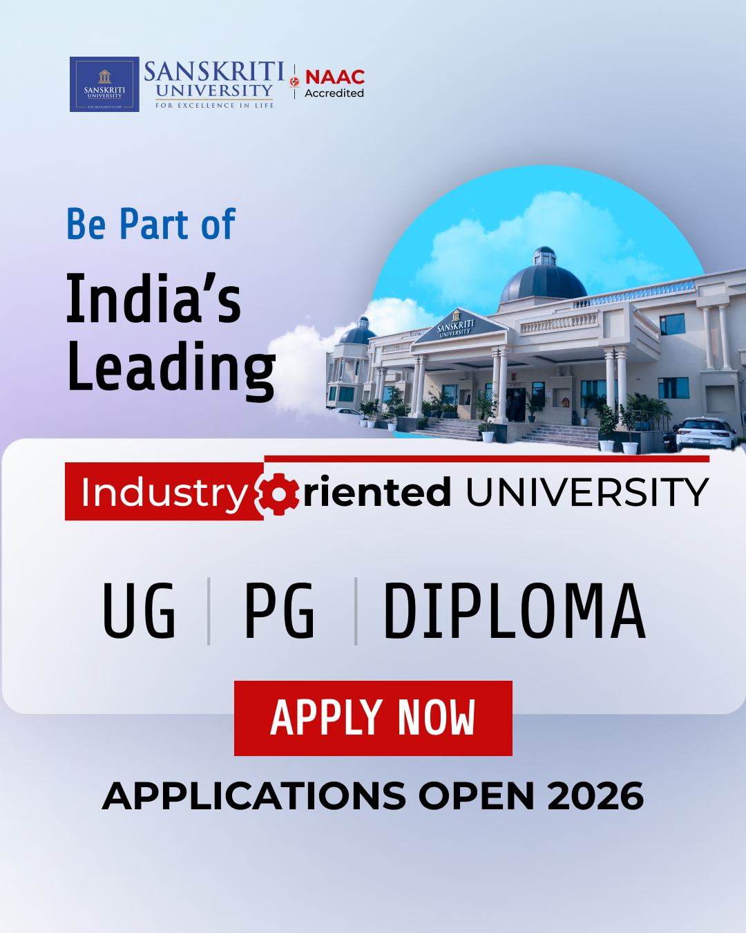 Sanskriti University Facebook ad