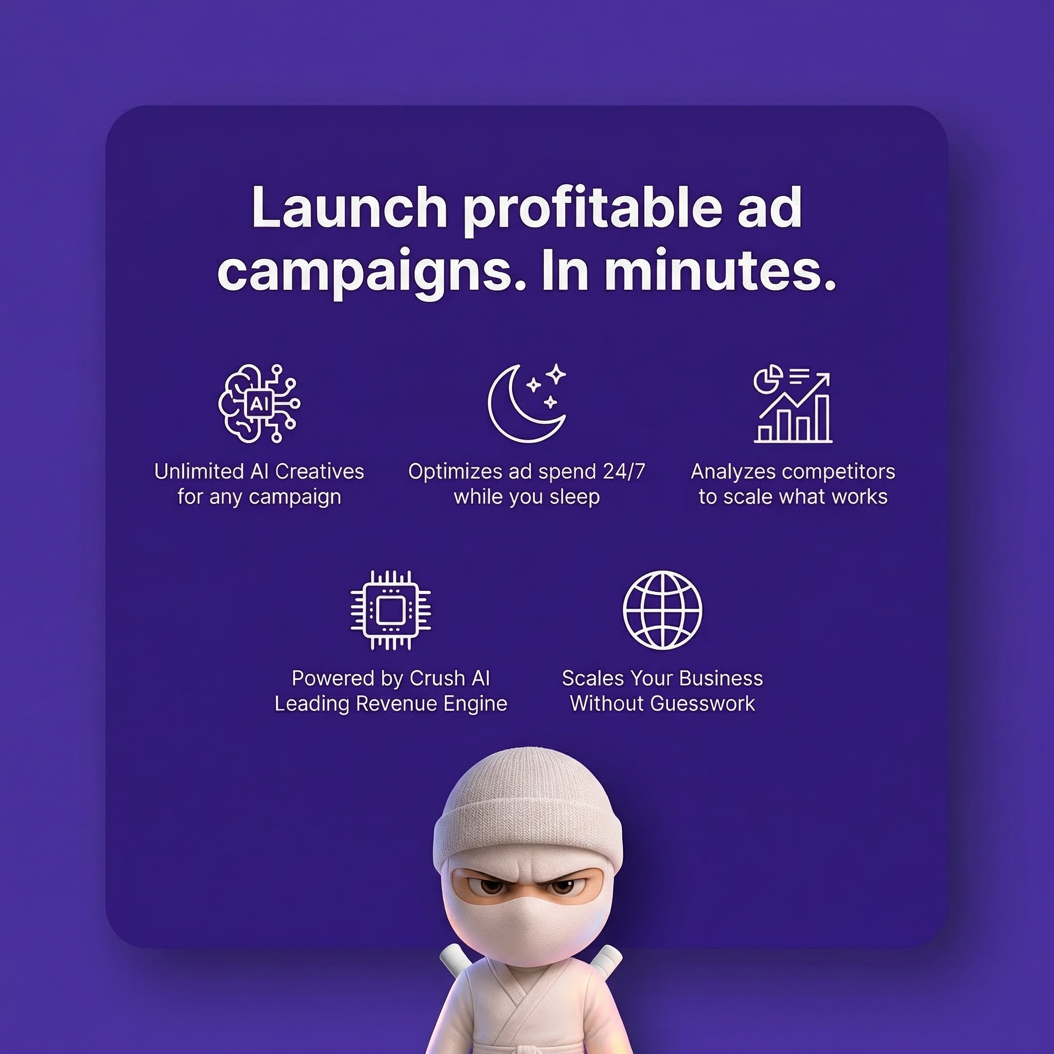 trycrush.ai Facebook ad
