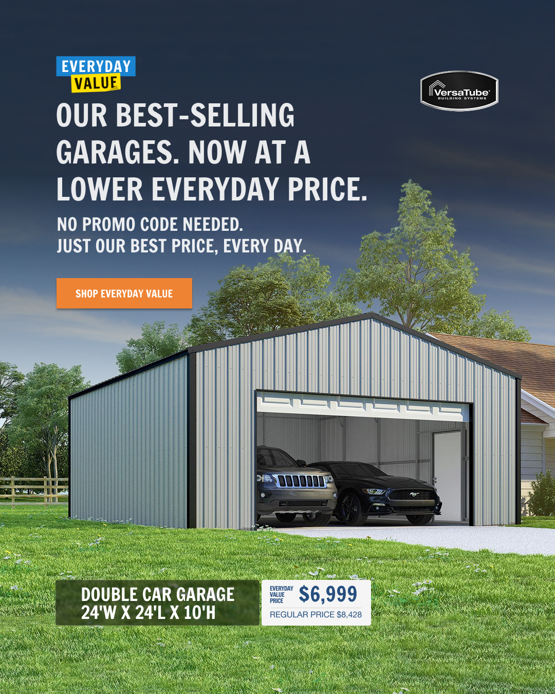 VersaTube Building Systems Facebook ad