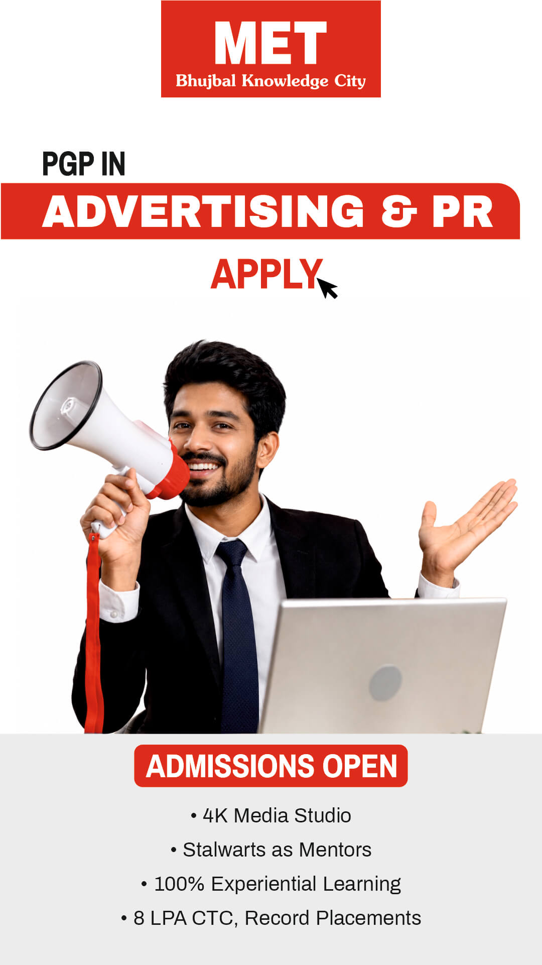MET League of Colleges Facebook ad from Jul 24, 2026