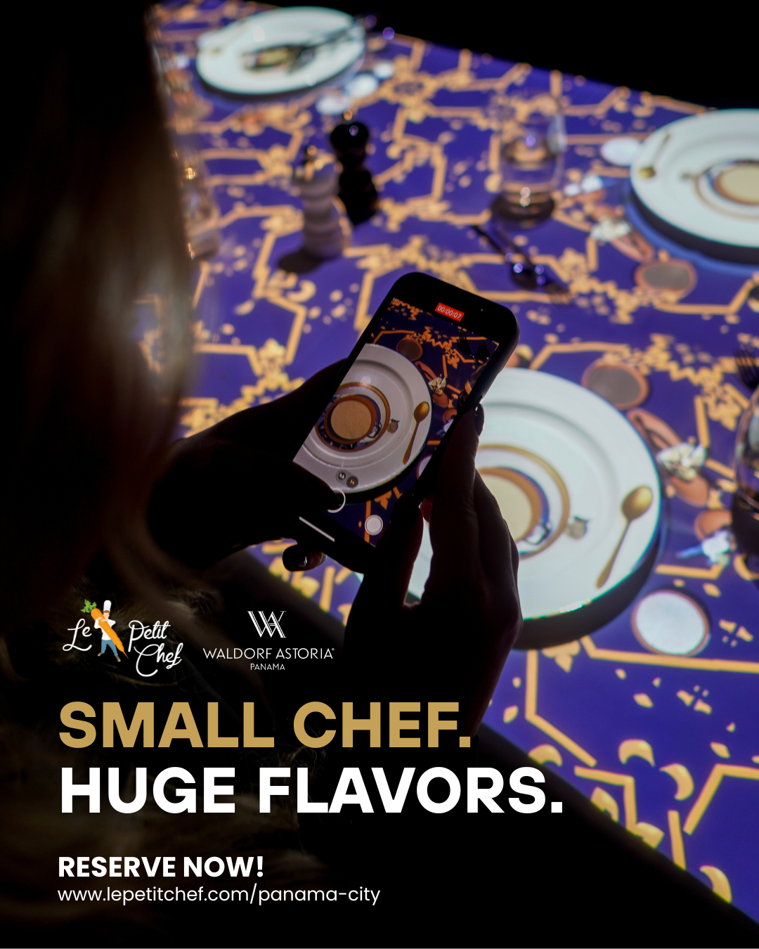 Le Petit Chef Facebook ad