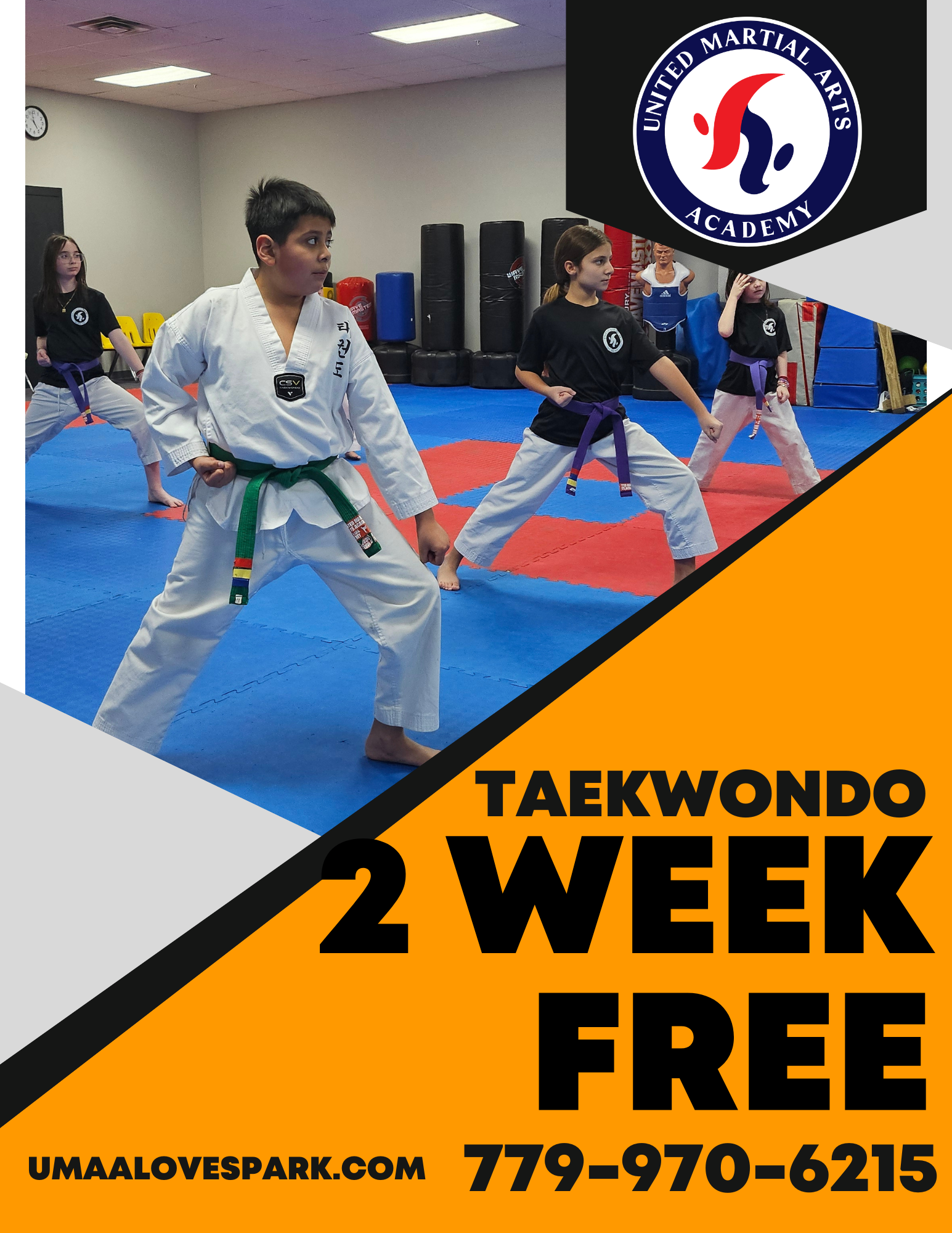 United Martial Arts Academy - Loves Park Facebook ad: Build Confidence!