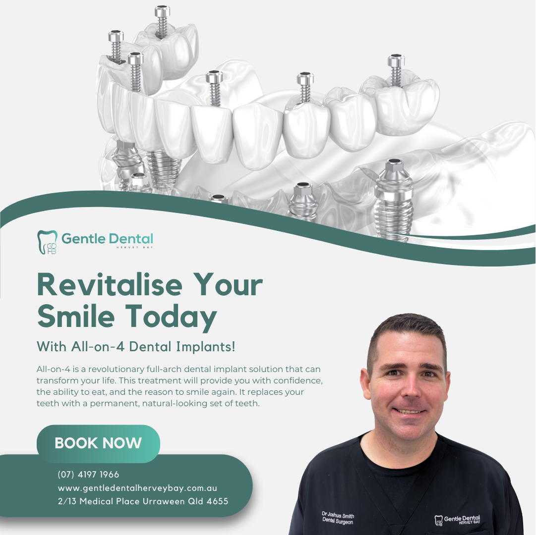 Gentle Dental Hervey Bay Facebook ad: Book Your Free Consultation Today!