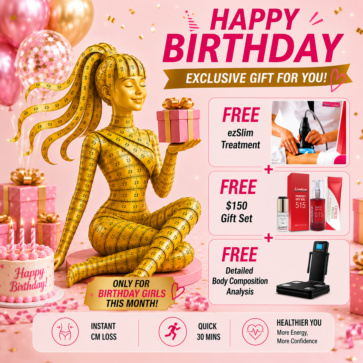 London Weight Management Facebook ad