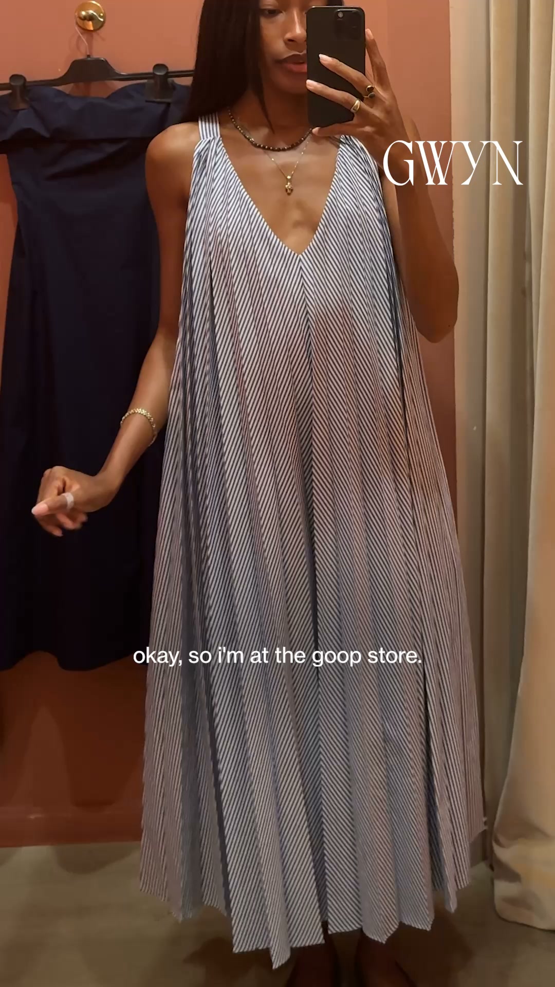 goop Facebook ad: the jenny dress by gwyn