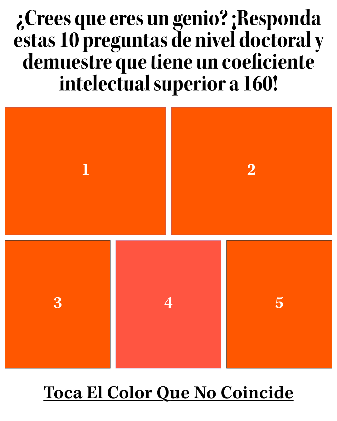 Test internacional de CI Facebook ad: Haz el test y compruébalo
