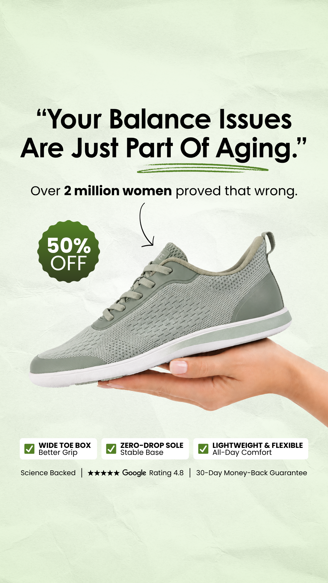 HIKE Footwear Facebook ad
