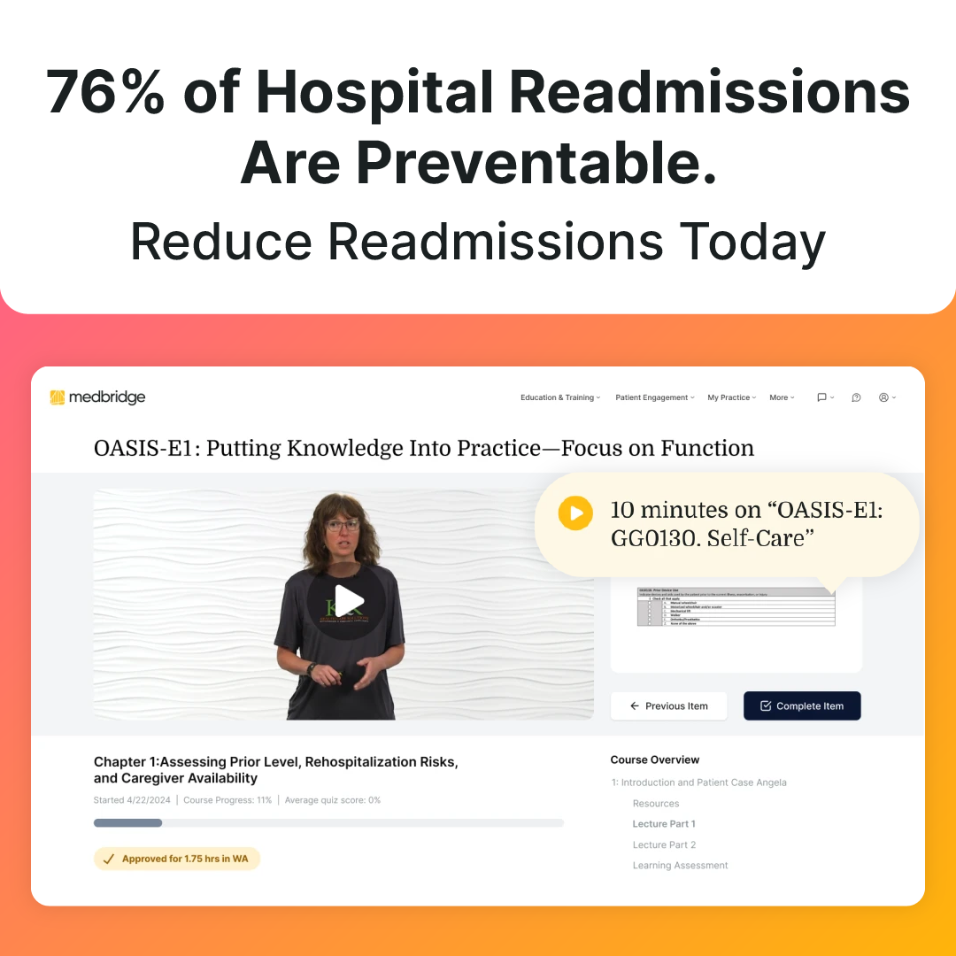 Medbridge Facebook ad