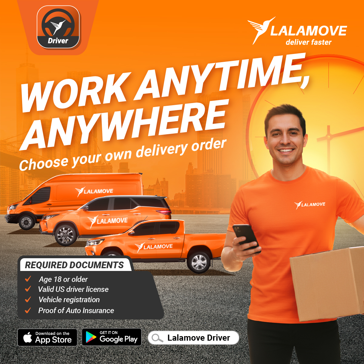 Lalamove US Facebook ad