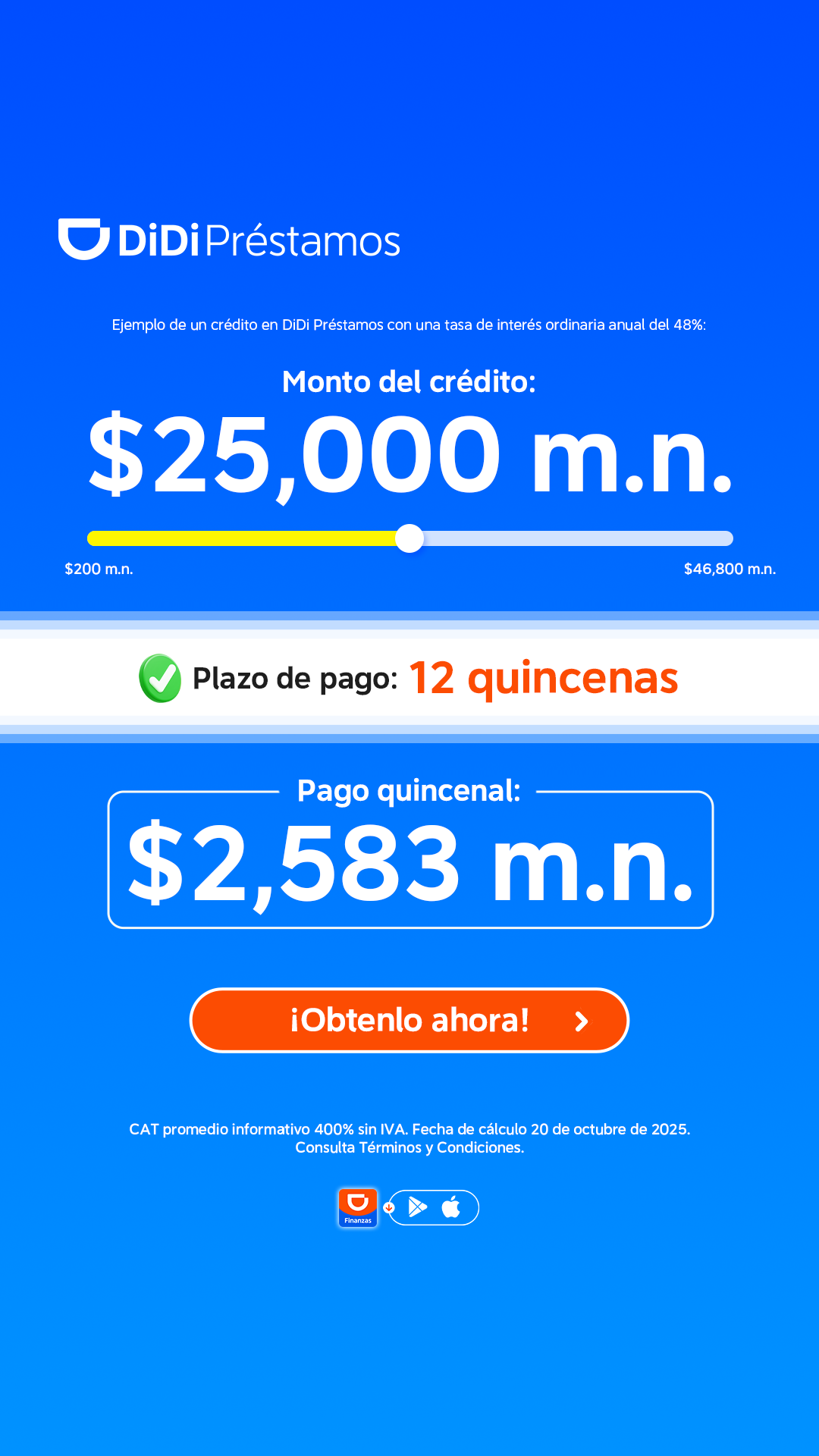 DiDi Finanzas-mexico Facebook ad