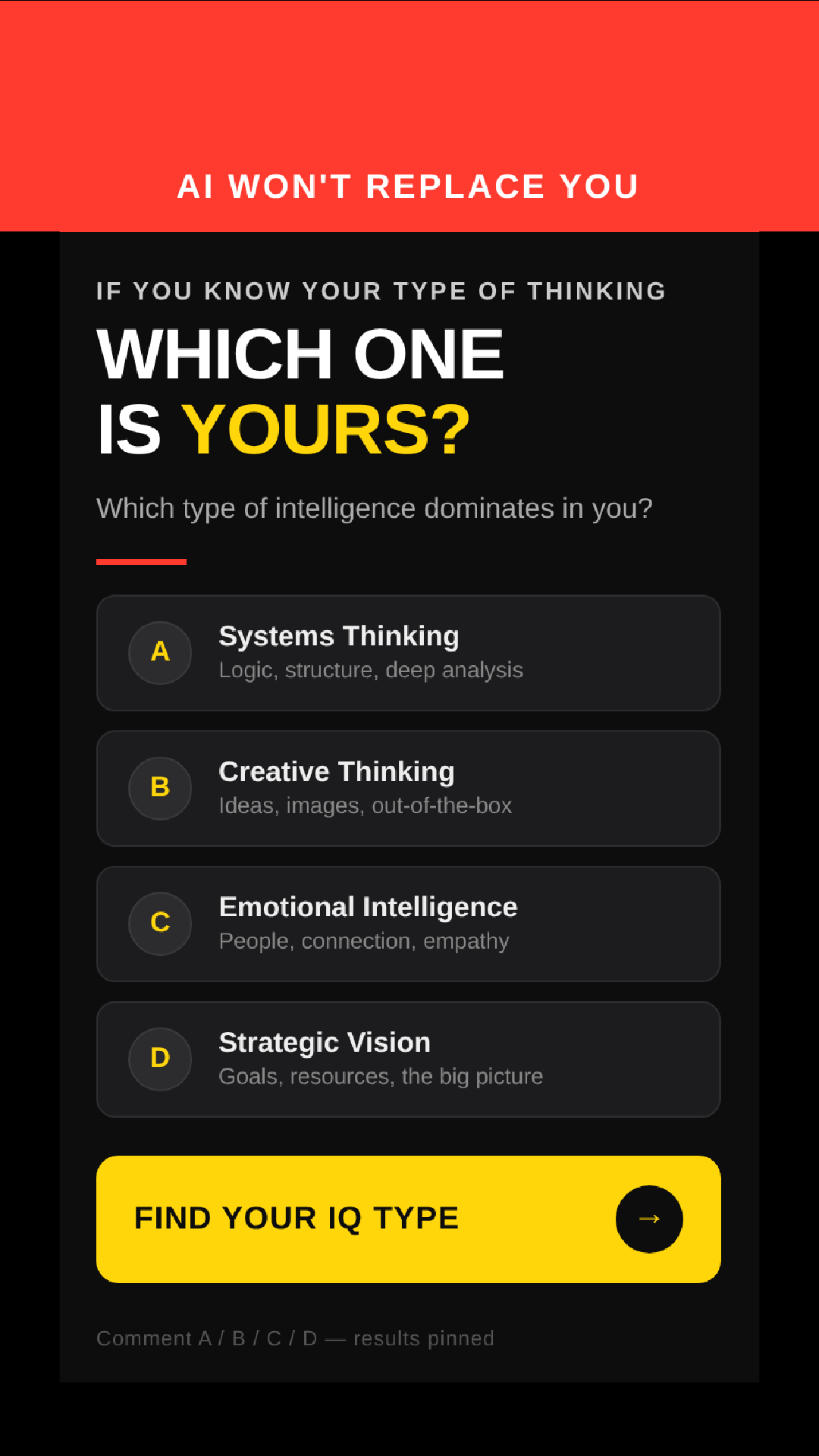 Brain Health Check Facebook ad