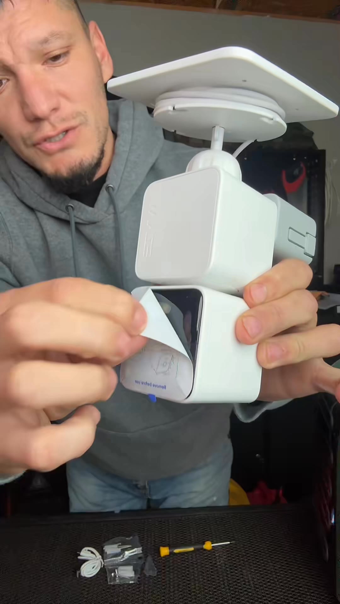 Wyze Facebook ad: Never Recharge Again-Solar Tracks!