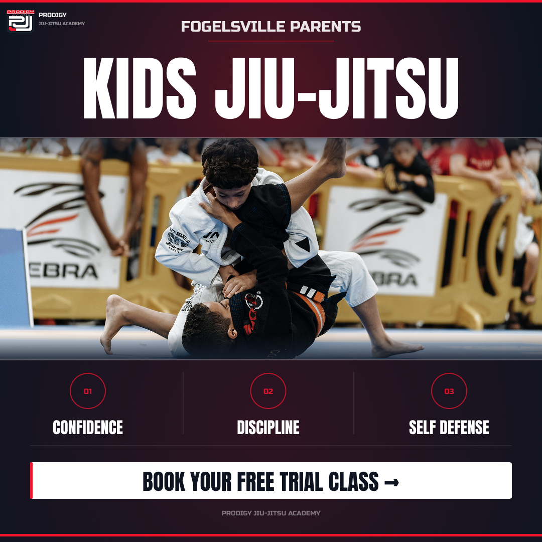 Prodigy Jiu-Jitsu Academy Facebook ad from Apr 3, 2026