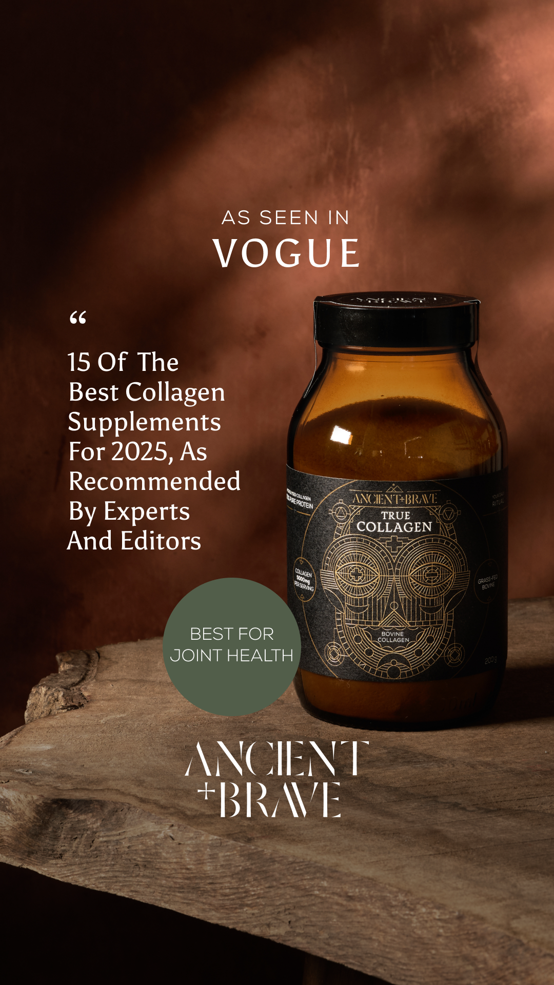 Ancient + Brave Facebook ad
