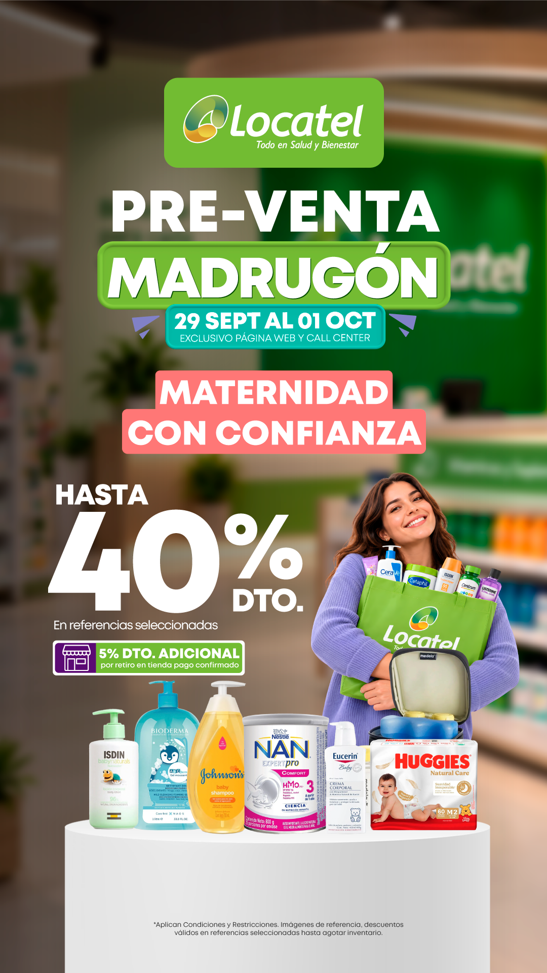 Locatel Colombia Facebook ad