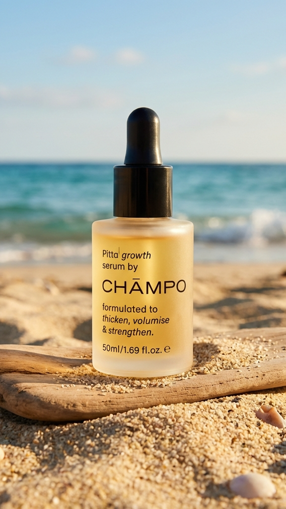 Chāmpo Haircare Facebook ad