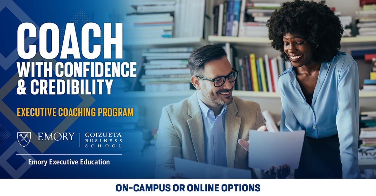 Emory University Goizueta Business School Facebook ad