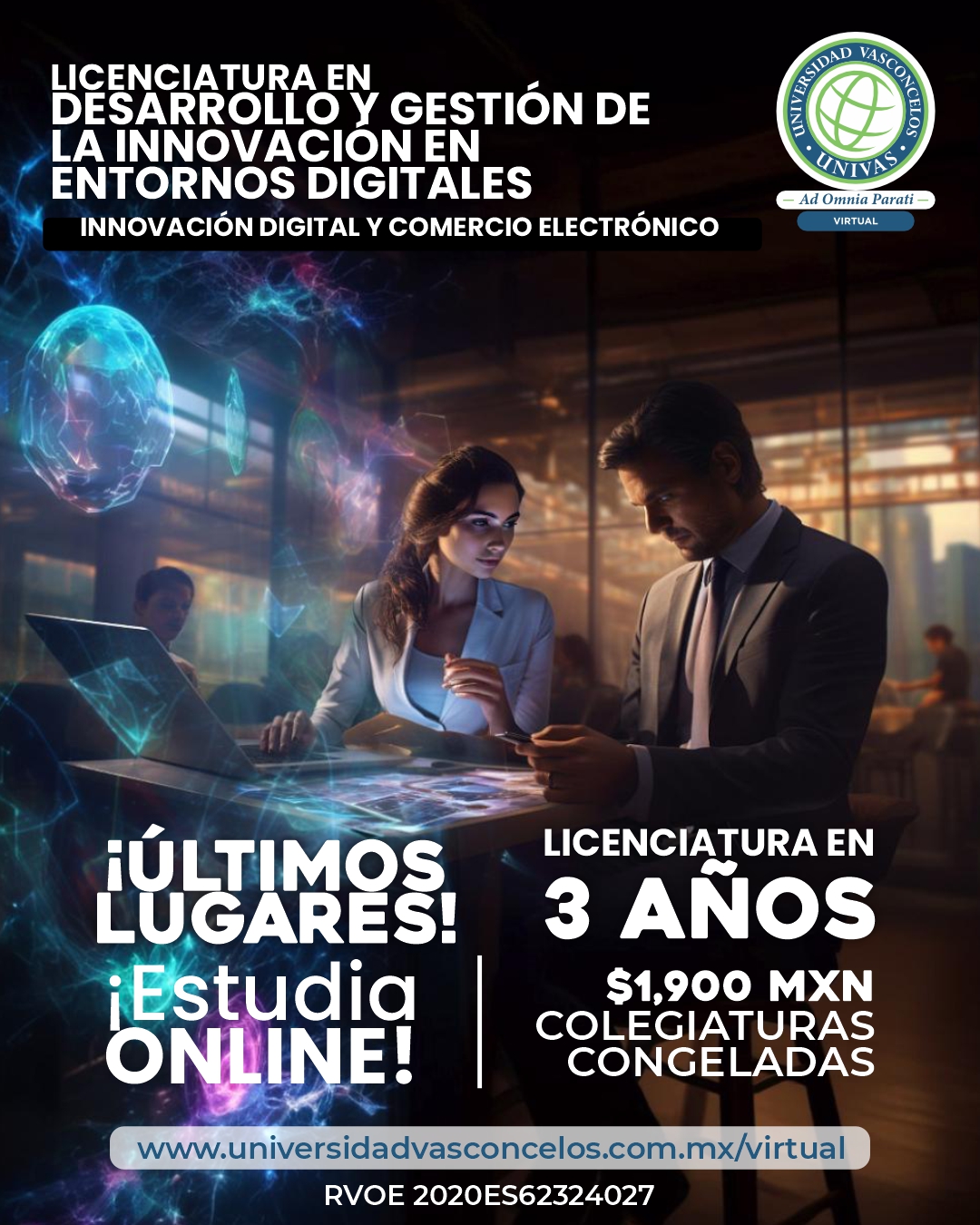Universidad Vasconcelos Facebook ad