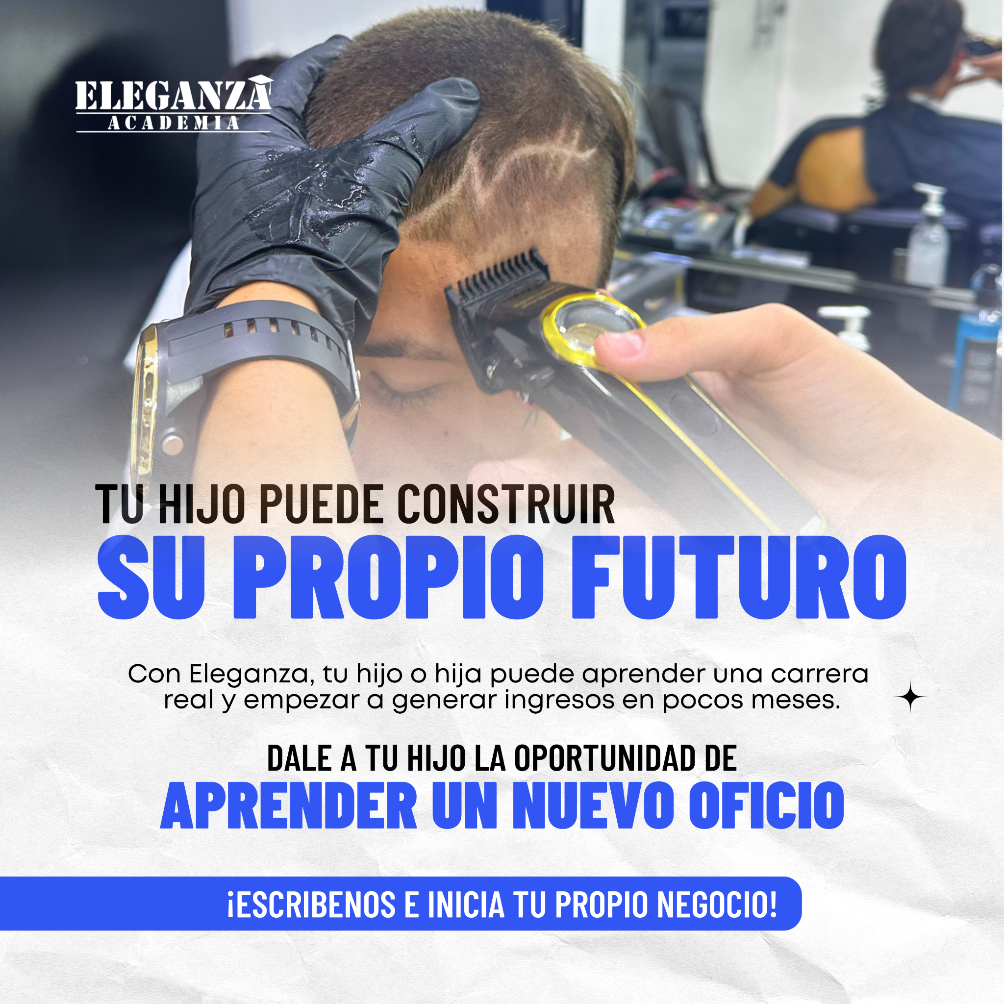 Eleganza Academia Chapinero Facebook ad: Chatea con nosotros