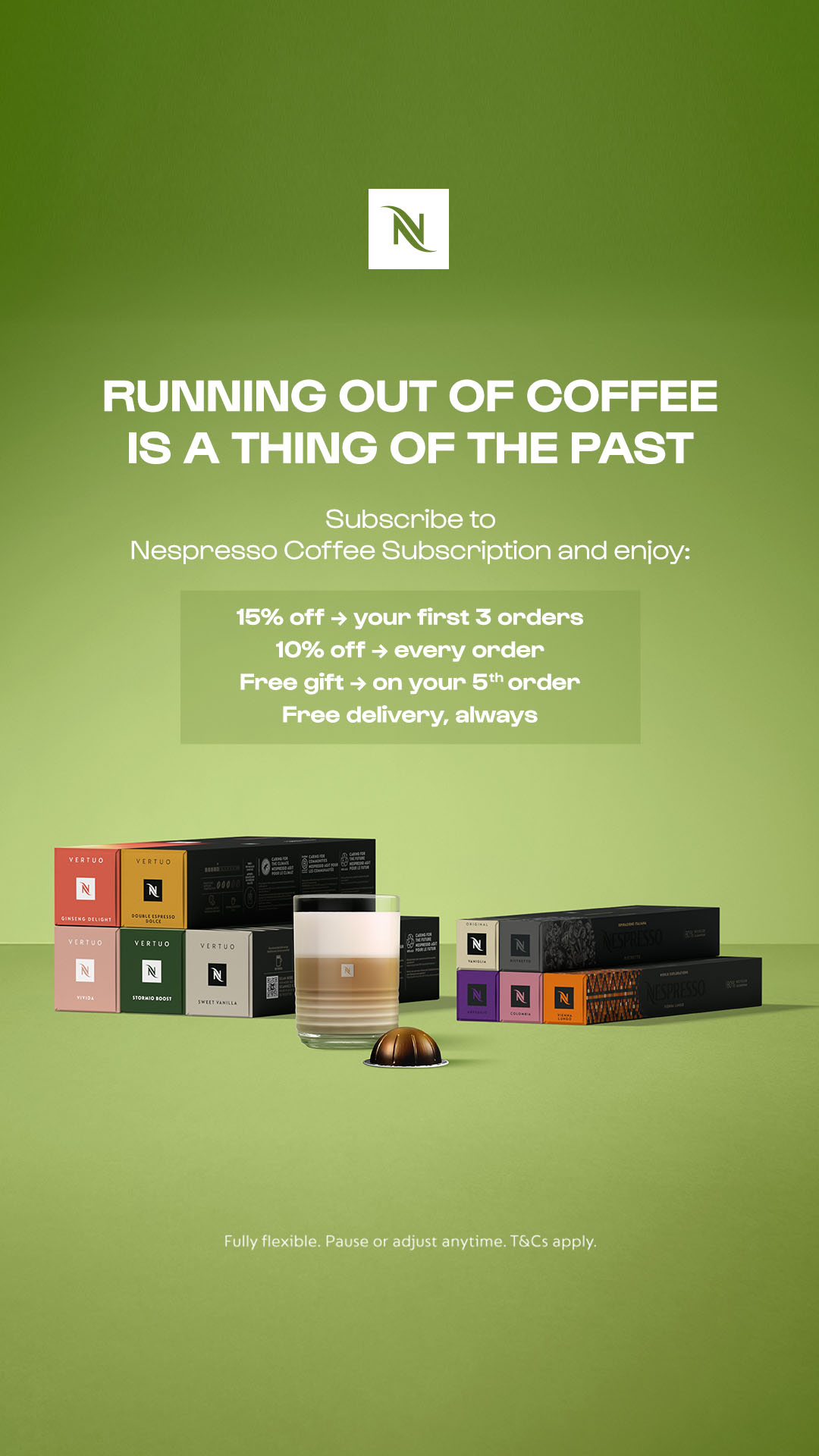 Nespresso Facebook ad