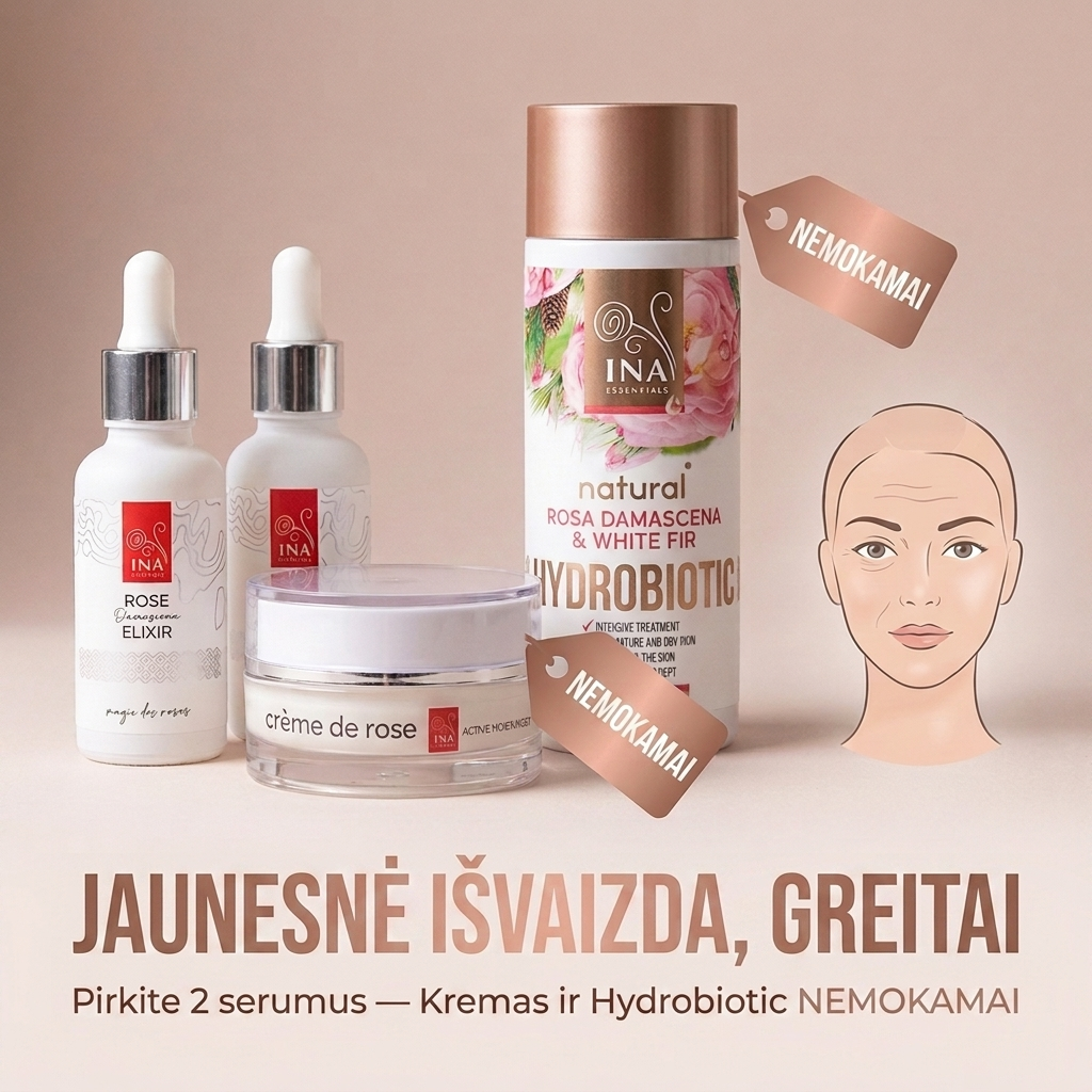 Šeimos Organinė Kosmetika - InaEssentials.lt Facebook ad