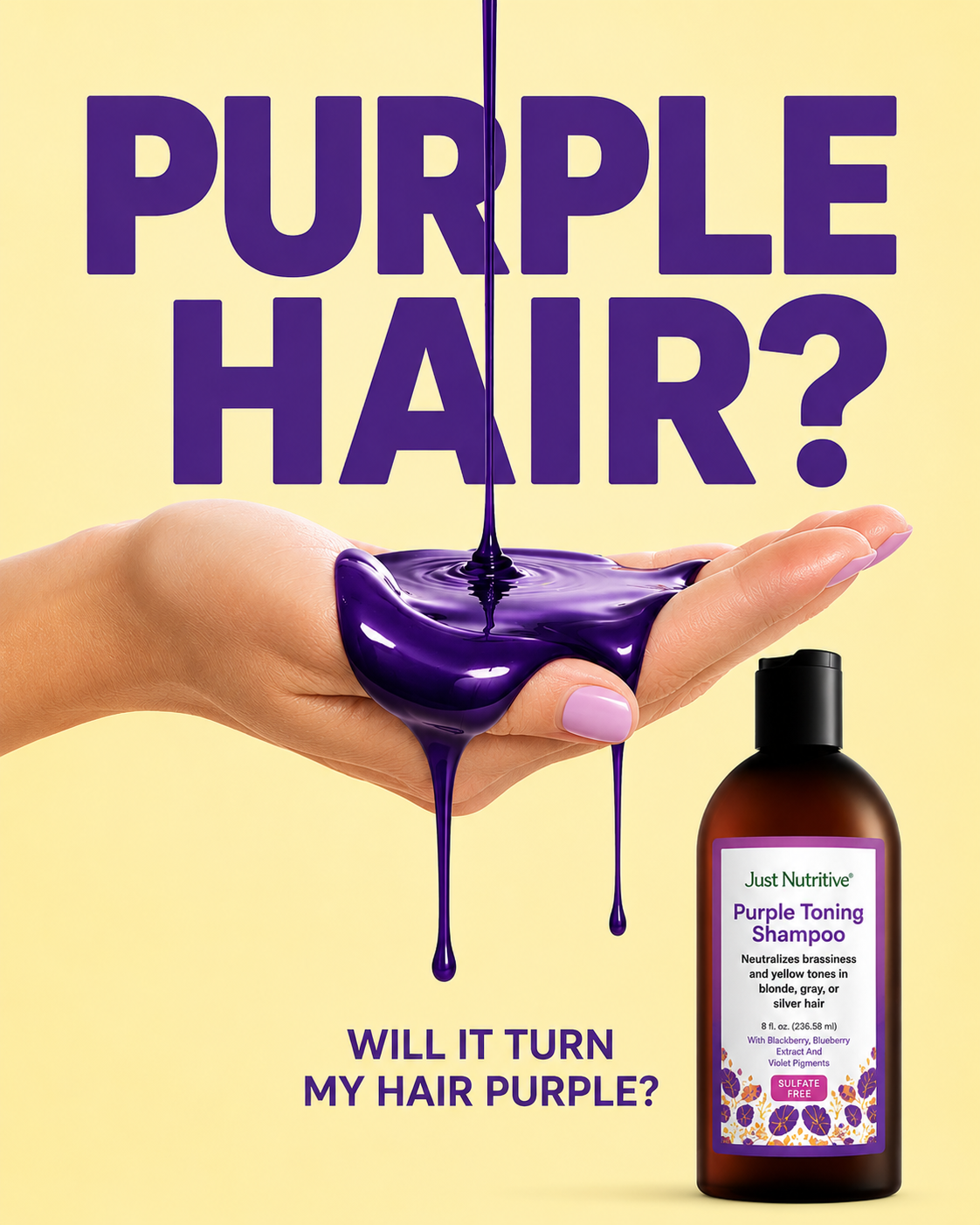 Just Nutritive Hair and Skin Care Facebook ad