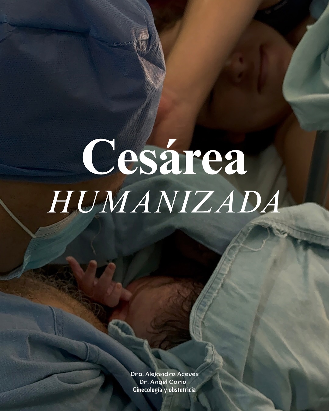 Dra Alejandra Aceves y Dr Angel Coria Facebook ad: La llegada de un bebé siempre debe vivirse…