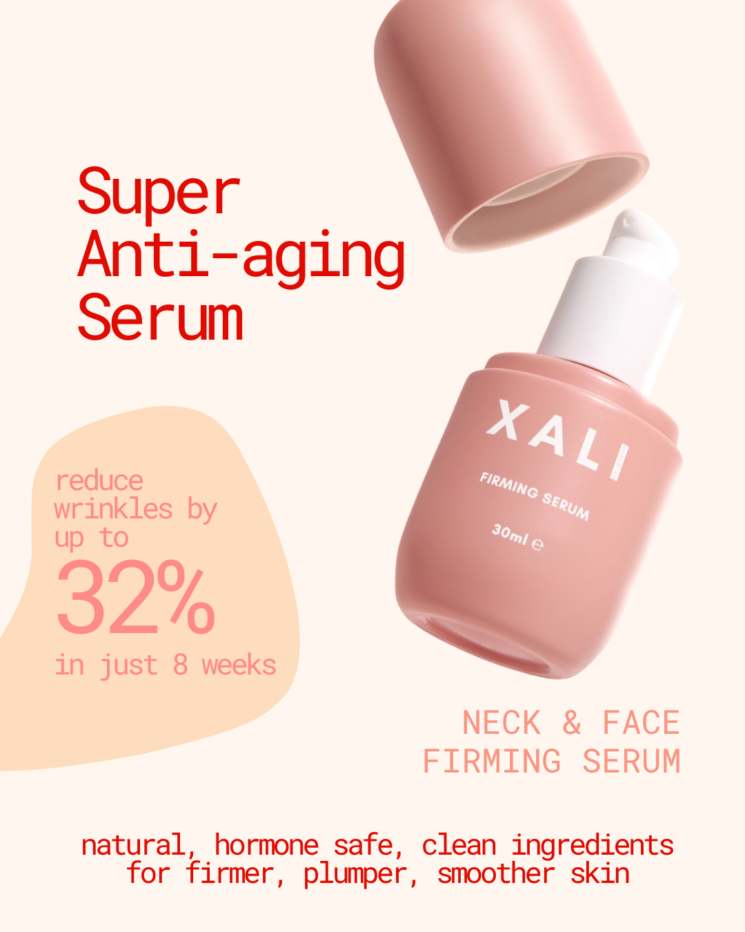 Xali Organics Facebook ad