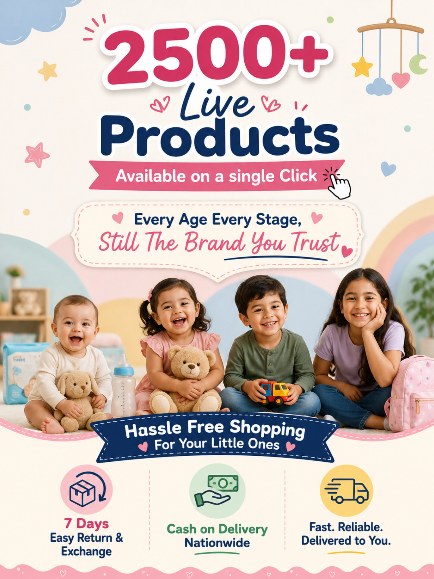 The Babies Store Facebook ad