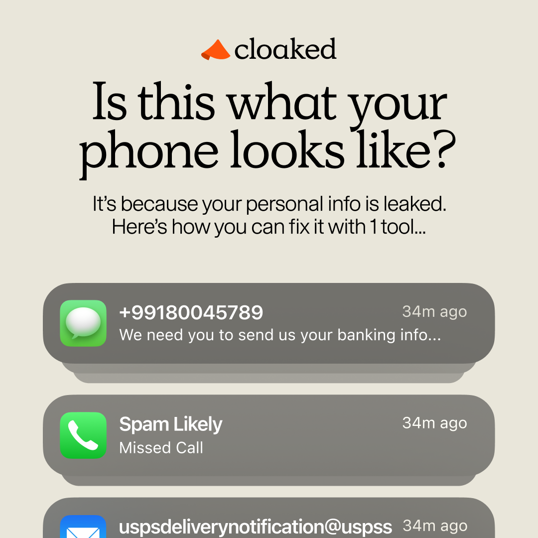 Cloaked Inc. Facebook ad