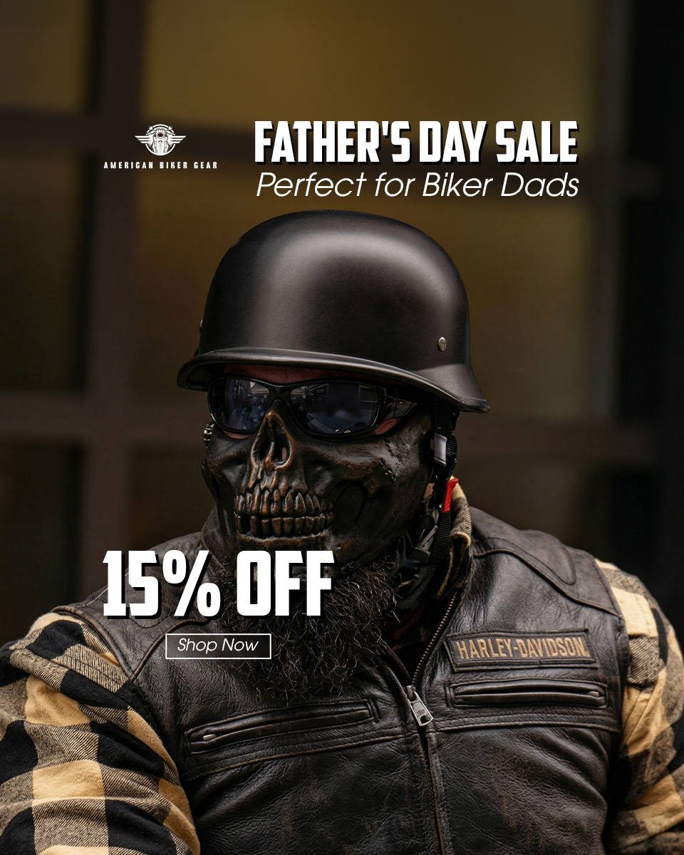 BikerGear - Fuel & Freedom Facebook ad