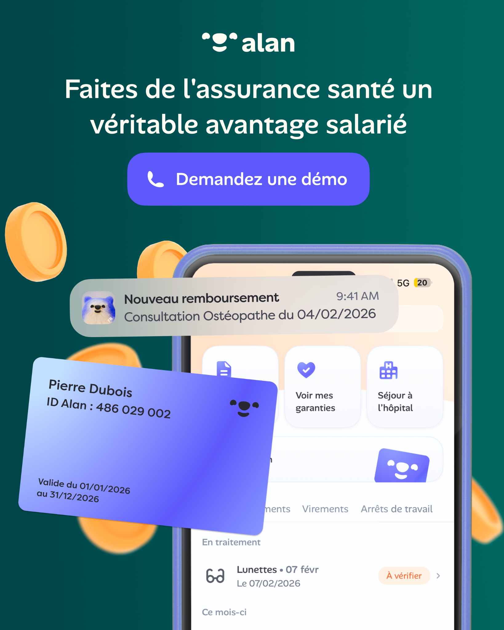 Alan Facebook ad