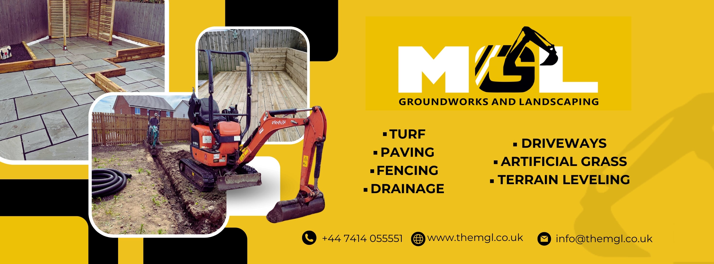 MGL - Groundworks and Landscaping Facebook ad: Your garden should be more than just outdoor…